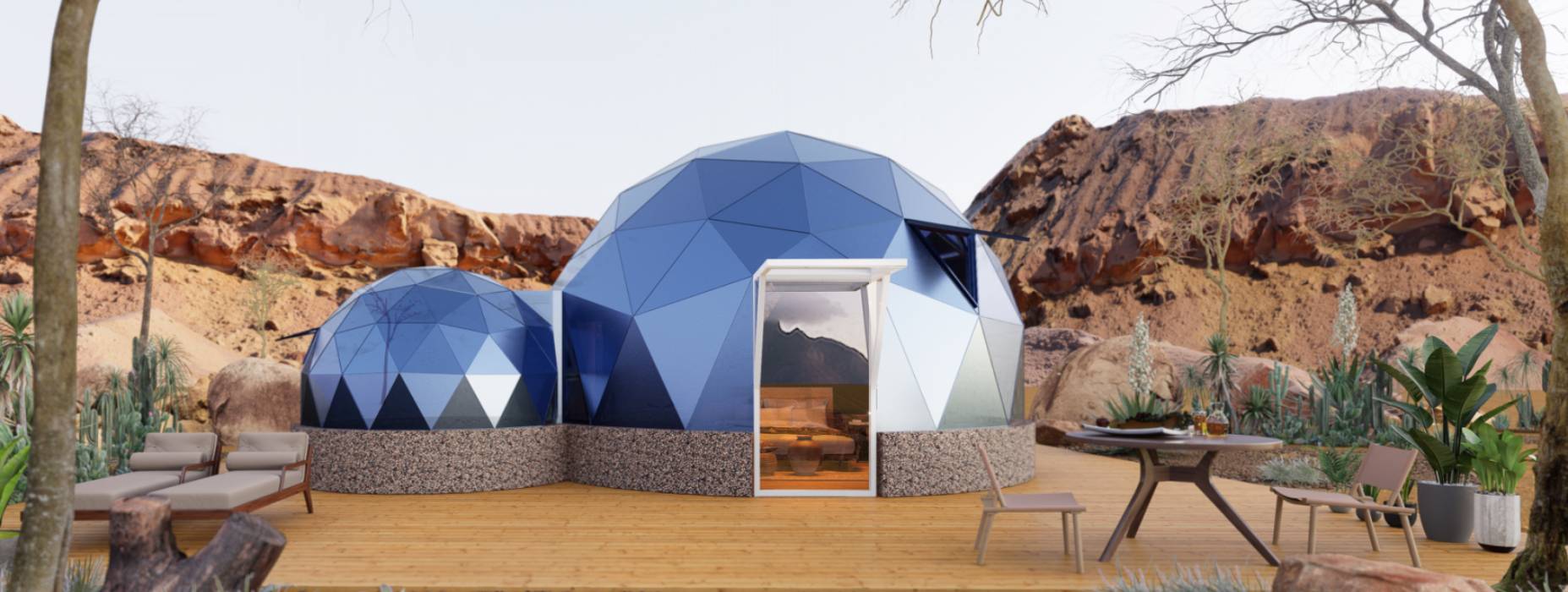 未央区球形智能光伏玻璃星空房